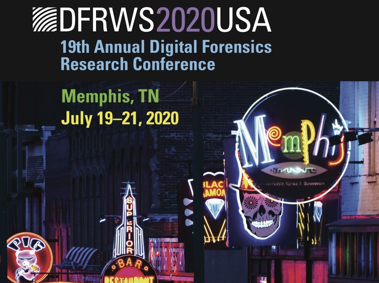 DFRWS USA 2020 logo